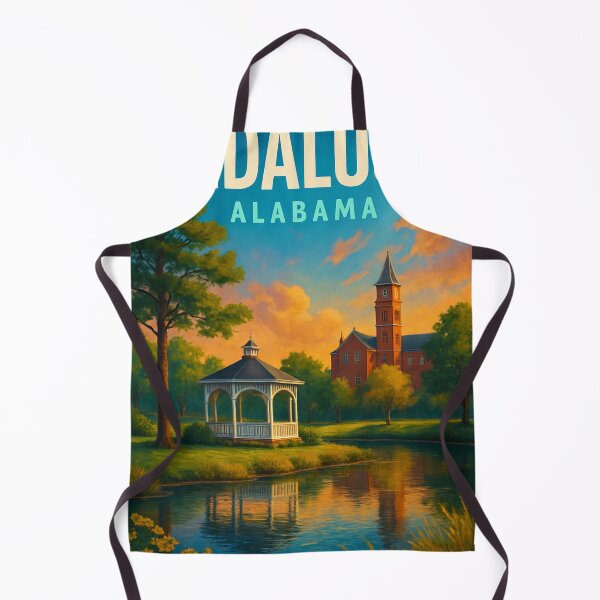 Item preview, Andalusia Alabama Sunset Park Scene designed and sold by Aryabek.