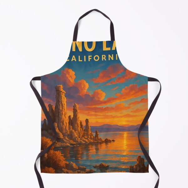 Item preview, Mono Lake California Tufa Towers at Sunset designed and sold by Aryabek.