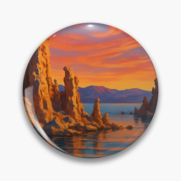Artikelvorschau, Mono Lake Kalifornien Dämmerung Reflexionen entworfen und verkauft von Aryabek.
