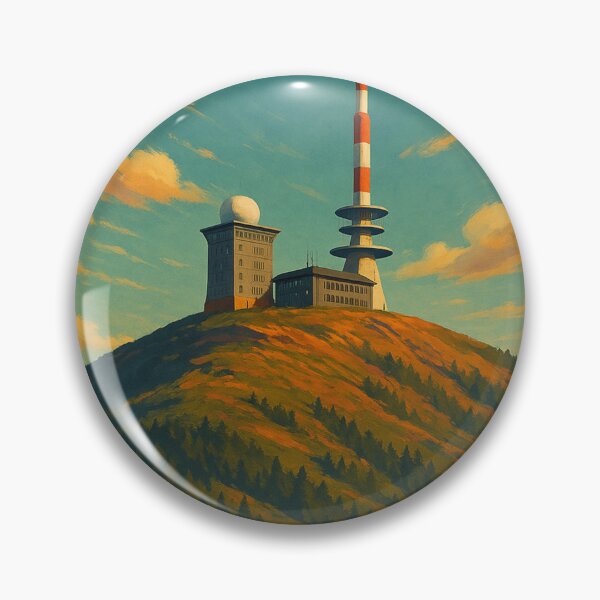 Item preview, Brocken Summit Tower Harz Region designed and sold by Aryabek.