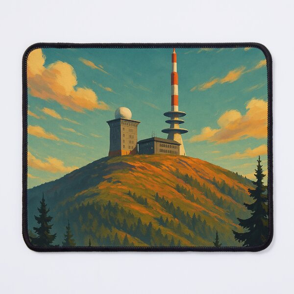 Item preview, Brocken Summit Tower Harz Region designed and sold by Aryabek.