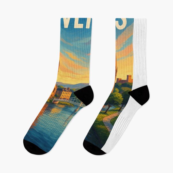 Item preview, Inverness Scotland River Ness Sunset designed and sold by Aryabek.