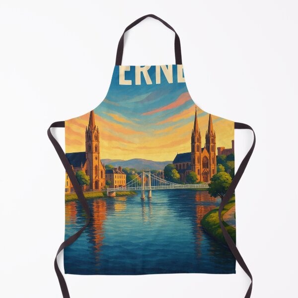 Item preview, Inverness Scotland River Ness Sunset designed and sold by Aryabek.