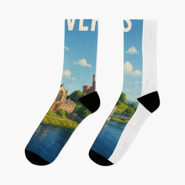 Item preview, Inverness Scotland Castle View by the Ness designed and sold by Aryabek.