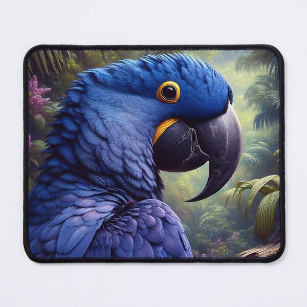 Item preview, Hyacinth Macaw Art #12 | Blue Macaw Lovers designed and sold by ksgraphics222.