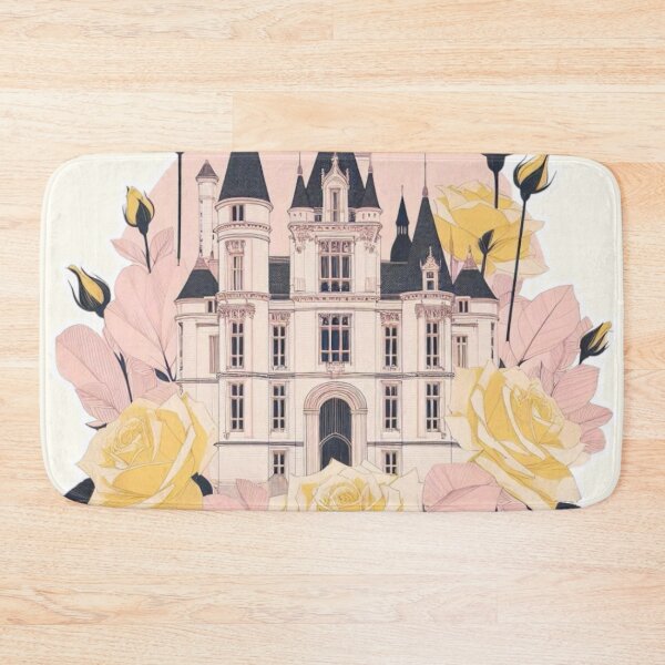 Item preview, Minimalist French Castle - Modern Chateaucore Aesthetic Wall Art designed and sold by Sugar Wisdom .