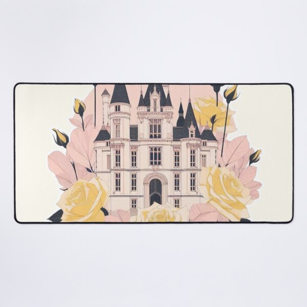 Item preview, Minimalist French Castle - Modern Chateaucore Aesthetic Wall Art designed and sold by Sugar Wisdom .