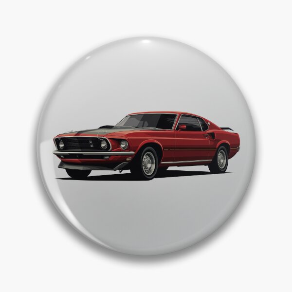 Item preview, Classic Mustang MACH 1 60s Fastback Muscle Car designed and sold by Ride & Relive.