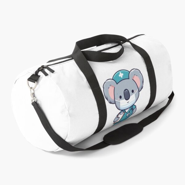 Item preview, Gentle Cartoon Koala Nurse with Clipboard and Face Mask designed and sold by Confuzz1ed.