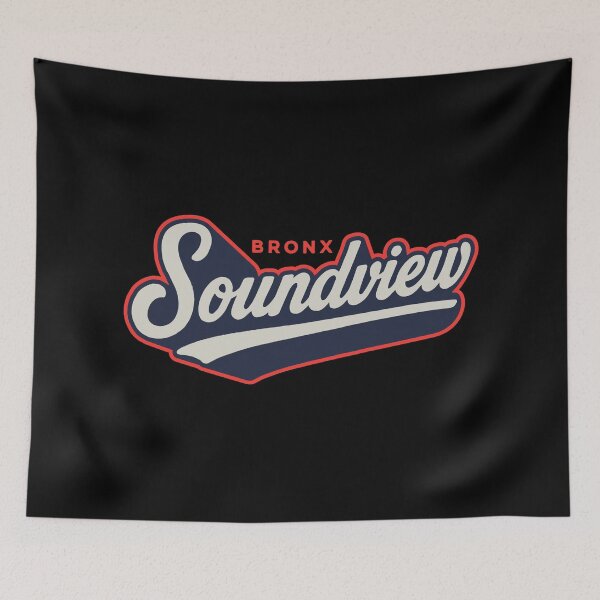 Item preview, Soundview Bronx bold street lettering designed and sold by Boogosh.