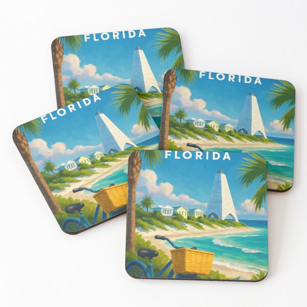Item preview, Seaside Florida Coastal Boardwalk View designed and sold by Aryabek.