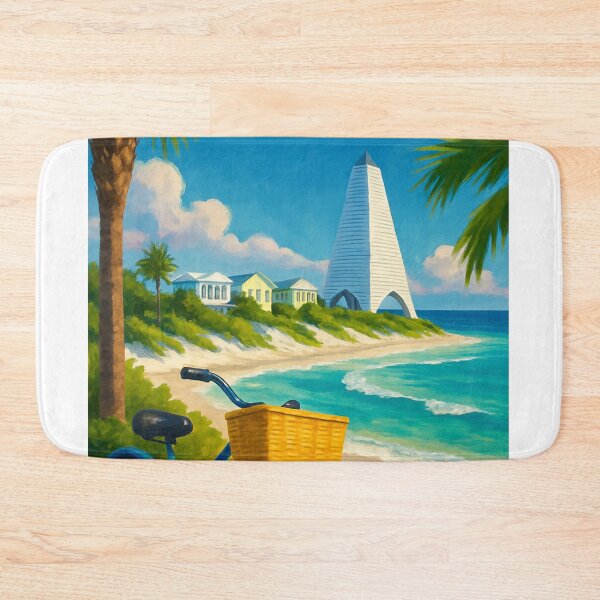 Item preview, Seaside Florida Coastal Boardwalk View designed and sold by Aryabek.