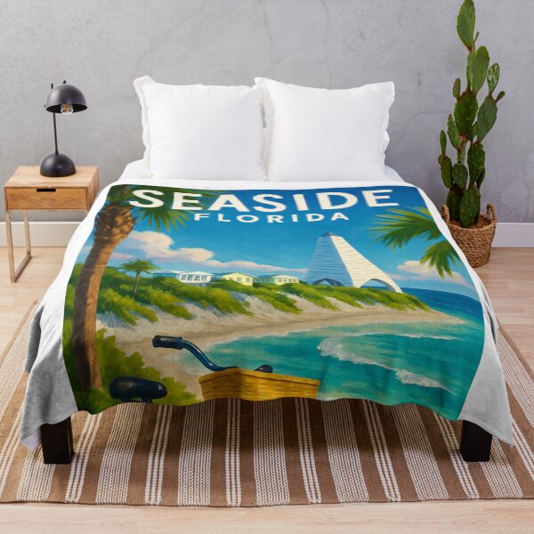 Item preview, Seaside Florida Coastal Boardwalk View designed and sold by Aryabek.