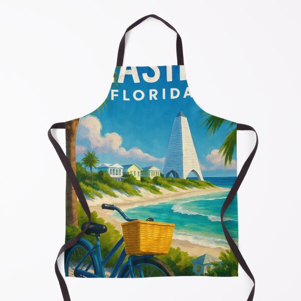 Item preview, Seaside Florida Coastal Boardwalk View designed and sold by Aryabek.