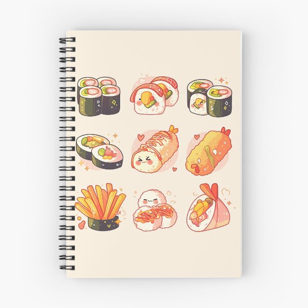 Item preview, Kawaii Korean Street Food Delight – Cute Snack Print designed and sold by Windy-market.