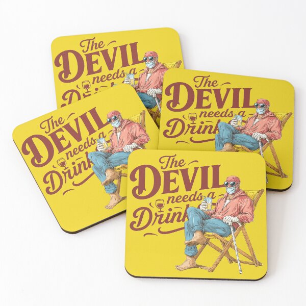 Item preview, Blind Vigilante – The Devil Needs a Drink designed and sold by LoomisDreams.