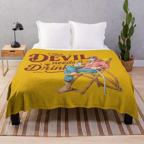 Item preview, Blind Vigilante – The Devil Needs a Drink designed and sold by LoomisDreams.