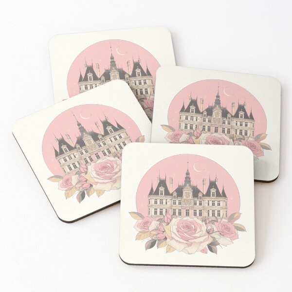 Item preview, Minimalist French Castle - Modern Chateaucore Aesthetic Wall Art designed and sold by Sugar Wisdom .