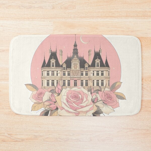 Item preview, Minimalist French Castle - Modern Chateaucore Aesthetic Wall Art designed and sold by Sugar Wisdom .