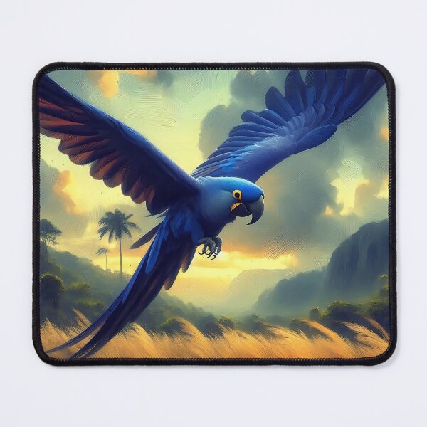 Item preview, Hyacinth Macaw Art #14 | Blue Macaw Lovers designed and sold by ksgraphics222.