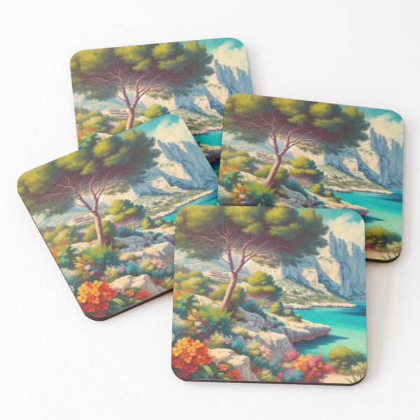 Item preview, Italian Amalfi Coast Mediterranean Summer designed and sold by Catzelle.
