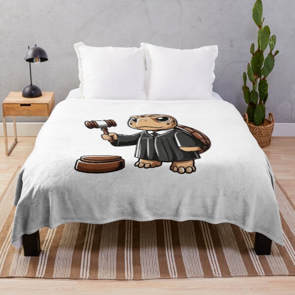 Item preview, Serious Cartoon Judge Tortoise with Gavel and Robes designed and sold by Confuzz1ed.