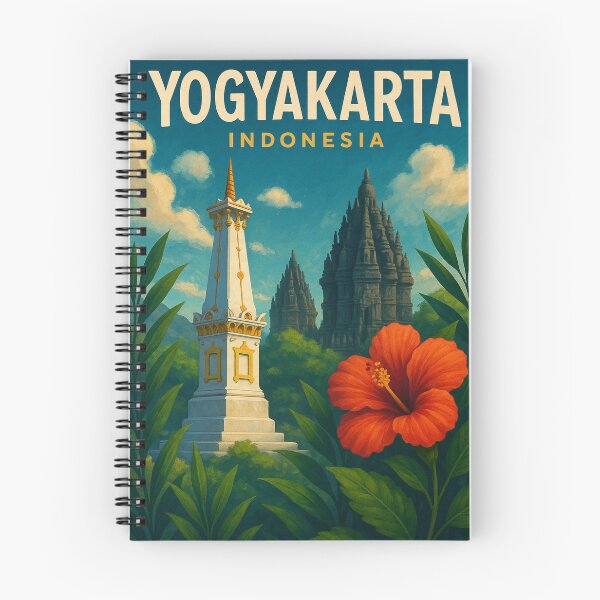 Item preview, Yogyakarta Indonesia Prambanan Temple View designed and sold by Aryabek.