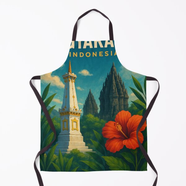 Item preview, Yogyakarta Indonesia Prambanan Temple View designed and sold by Aryabek.