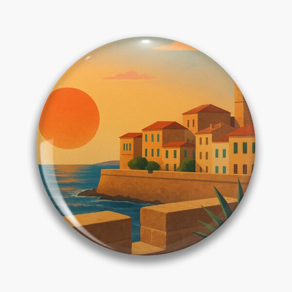 Item preview, Alghero Sardinia Sunset Coastline designed and sold by Aryabek.