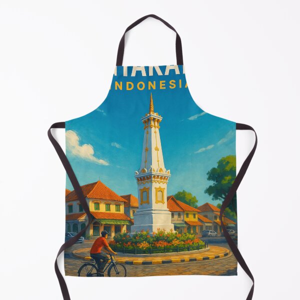 Item preview, Yogyakarta Indonesia Tugu Roundabout Scene designed and sold by Aryabek.