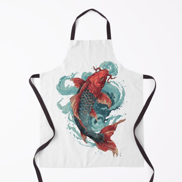 Item preview, Arte simbólico de la carpa koi japonesa designed and sold by bapupa.