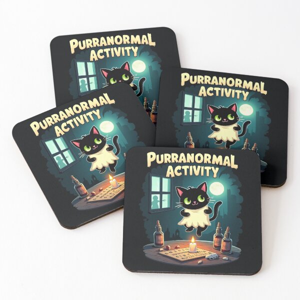 Item preview, Purranormal Activity Halloween Cat designed and sold by JJBCs.