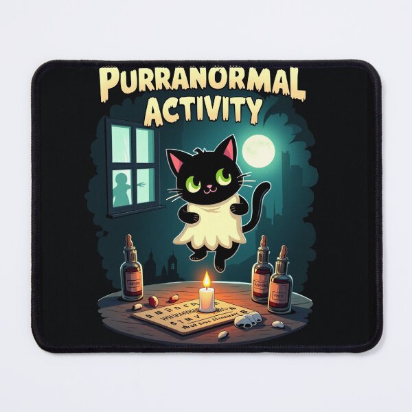 Item preview, Purranormal Activity Halloween Cat designed and sold by JJBCs.