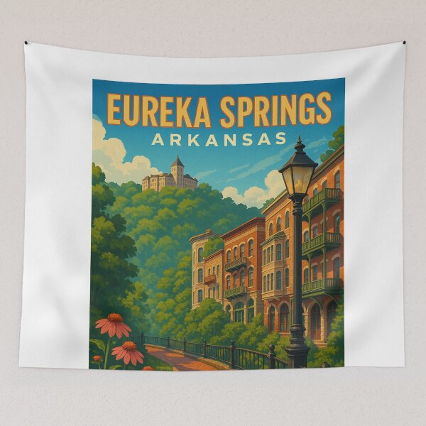Item preview, Eureka Springs Arkansas Historic Hillside designed and sold by Aryabek.