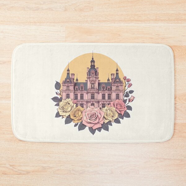 Item preview, Minimalist French Castle - Modern Chateaucore Aesthetic Wall Art designed and sold by Sugar Wisdom .
