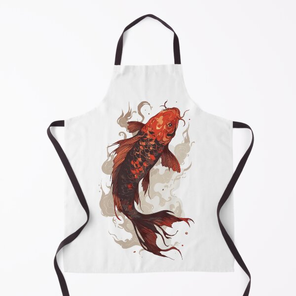 Item preview, Arte sereno de carpas koi japonesas designed and sold by bapupa.