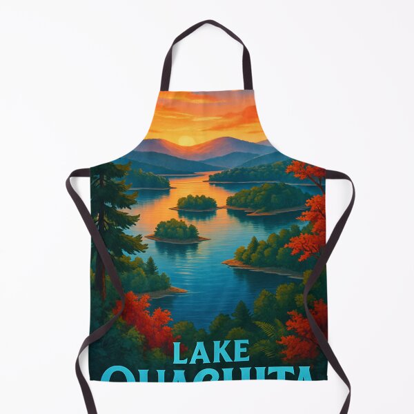 Item preview, Lake Ouachita Sunset in the Ouachita Mountains designed and sold by Aryabek.
