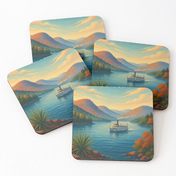 Item preview, Lake George New York Steamboat in the Adirondacks designed and sold by Aryabek.