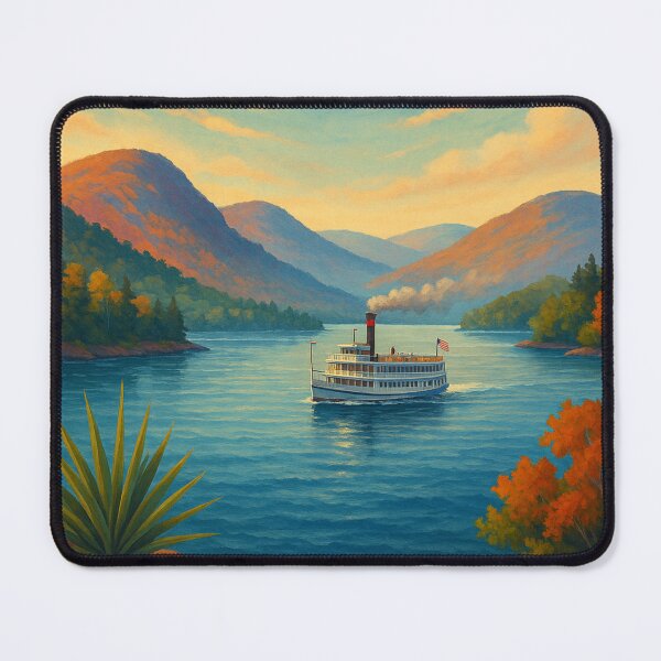 Item preview, Lake George New York Steamboat in the Adirondacks designed and sold by Aryabek.