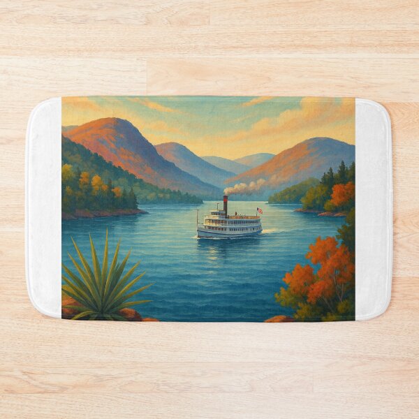 Item preview, Lake George New York Steamboat in the Adirondacks designed and sold by Aryabek.