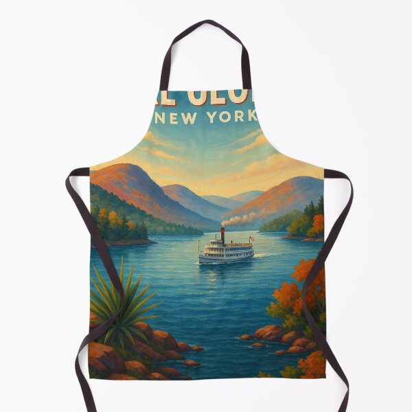 Item preview, Lake George New York Steamboat in the Adirondacks designed and sold by Aryabek.