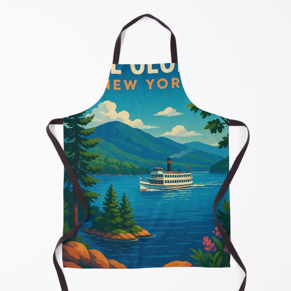 Item preview, Lake George Cruise and Forested Shoreline View designed and sold by Aryabek.