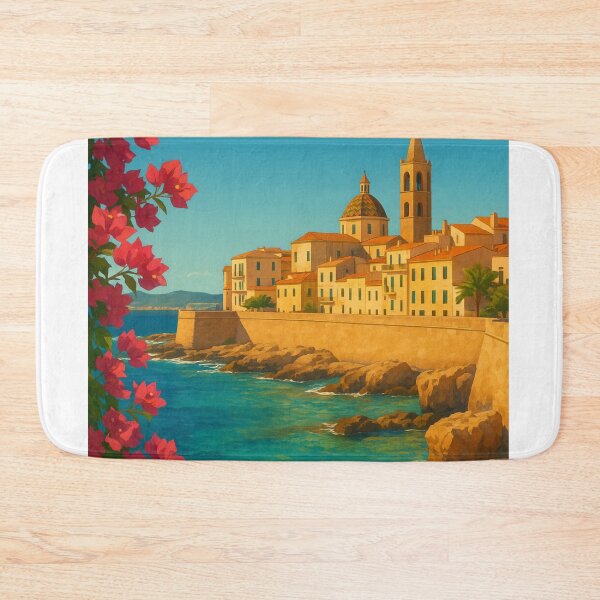 Item preview, Alghero Sardinia Historic Seafront designed and sold by Aryabek.