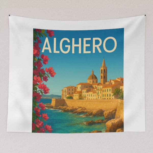 Item preview, Alghero Sardinia Historic Seafront designed and sold by Aryabek.