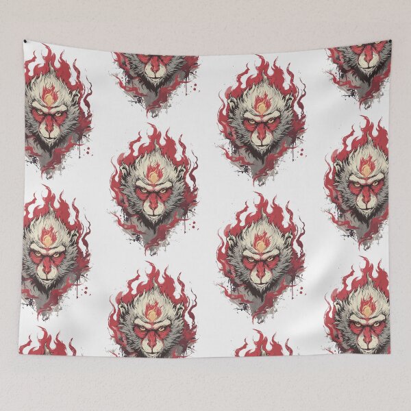 Item preview, Japanese Macaque Art designed and sold by bapupa.