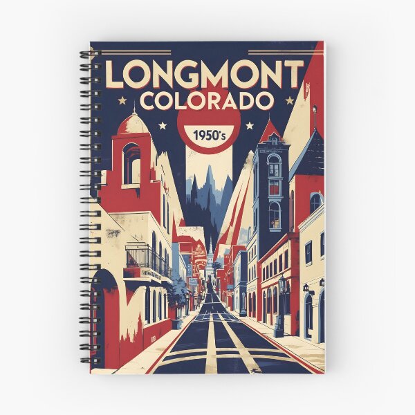 Item preview, Longmont Colorado USA Vintage Travel Tourism  designed and sold by TravelersGems.