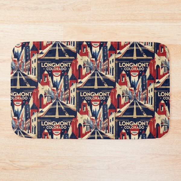 Item preview, Longmont Colorado USA Vintage Travel Tourism  designed and sold by TravelersGems.