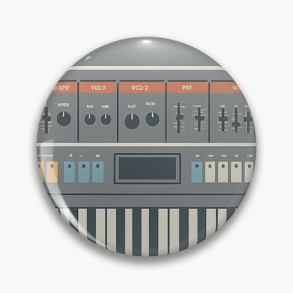 Item preview, Minimalist Jupiter-8 Synthesizer Illustration – Retro Analog Synth T-Shirt designed and sold by opul.