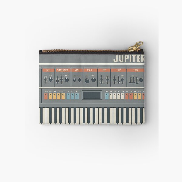 Item preview, Minimalist Jupiter-8 Synthesizer Illustration – Retro Analog Synth T-Shirt designed and sold by opul.