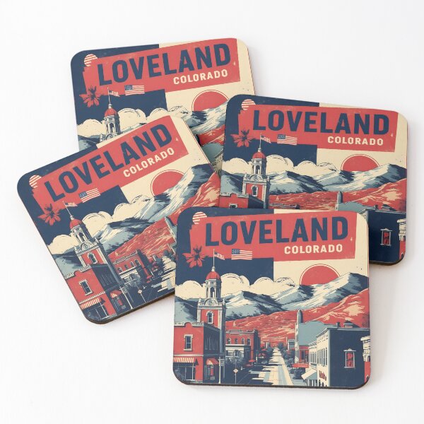 Item preview, Loveland Colorado USA Vintage Travel Tourism  designed and sold by TravelersGems.